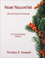 Noel Nouvelet Concert Band sheet music cover Thumbnail